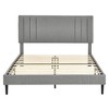 DeCoro Chicago Modern Tufted Upholstered Platform Bed - 4 of 4