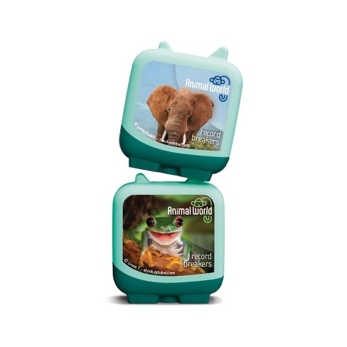 Tonies Animal World: Record Breakers Audio Clever Pocket Tonie Set, Para Uso Con Toniebox