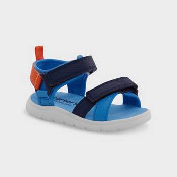 Carter's Just One You® Toddler Boys' First Walker Sporty Sandals - Blue
