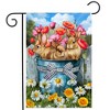 Briarwood Lane Spring Garden Flag 12x18 For Outdoor Bucket of Bunnies For Spring Garden Flag Flags For Outside - 2 of 4