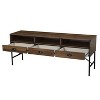 Saint Birch 3-Drawer TV Stand, Walnut - 3 of 3