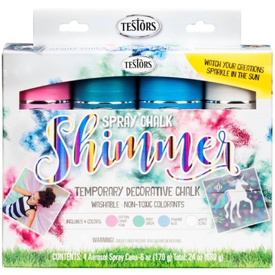 As Seen on TV 6oz Testors Spray Chalk Set - Shimmer