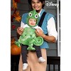 HalloweenCostumes.com One Size Fits Most   Disney Tangled Pascal Velour Baby Carrier Cover Costume | Infant Halloween Costume Character,  White/Green - 2 of 3