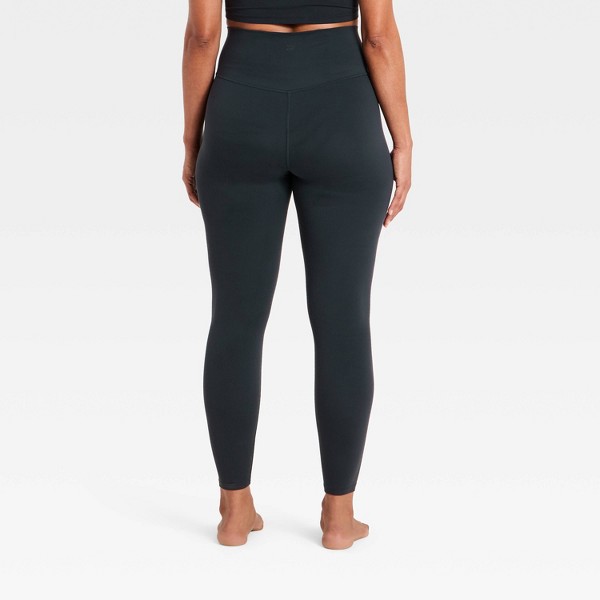 Leggings de Cintura Ultra Alta sin Costura Frontal 7/8 para Mujer - All In Motion™ 5