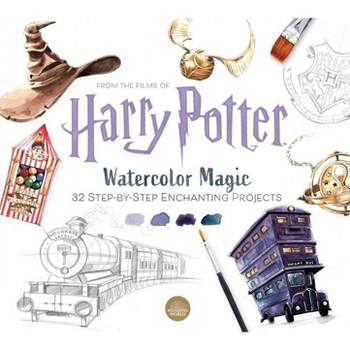 Harry Potter Watercolor Magic - by  Tugce Audoire (Paperback)