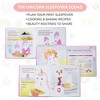 Tickle & Main Unicorn Gifts for Girls Sleepover Set of 4, Includes Unicorns Storybook, Plush Stuffed Animal, Sleep Mask & Robe - 4 of 4