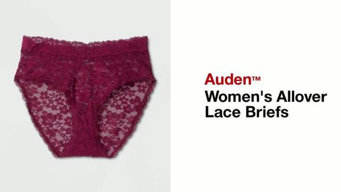 Women's Allover Lace Briefs - Auden™, 2 of 8, play video