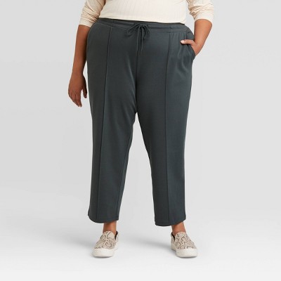 womens plus pull on pants