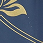 navy blue, yellow