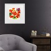 Trademark Fine Art - Jenny Frean Floral Fantasy Matted Framed Art - 2 of 4