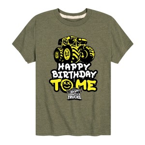 Boys' - Hot Wheels - Happy Birthday To Me Short Sleeve Graphic T-Shirt - 1 of 4