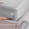 3-4 Pcs Cooling Sheet Set Bamboo Rayon Blend, Breathable & Silky, Deep Pockets for Hot Sleepers - 4 of 4