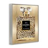 Stupell Industries Cheetah Pattern Perfume Black Framed Giclee Art - 3 of 4