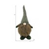 HomeRoots 20" Green And Brown Fabric Standing Gnome Sculpture - 3 of 4