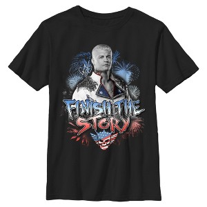 Boys WWE Cody Rhodes Finish the Story T Shirt - 1 of 4