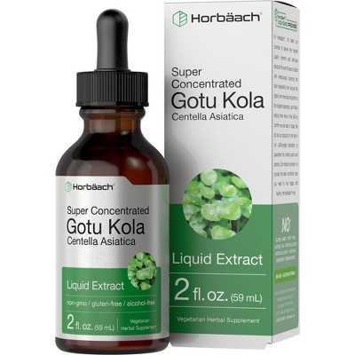 Horbaach Gotu Kola Liquid Extract | 2 fl oz