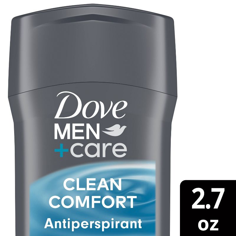 Dove Men+Care 72-Hour Antiperspirant &#38; Deodorant Stick - Clean Comfort - 2.7oz, 1 of 14