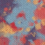 speckled colorful splatter abstract 5