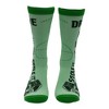Crazy Dog Men's Drive It Like You Stole It Socks Funny Sarcastic Golfing Graphic Novelty Footwear for Men - 3 of 4
