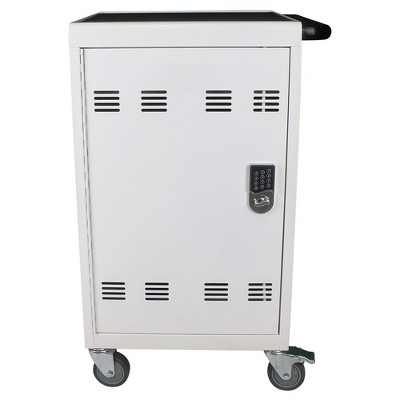 30 Devices Mobile School Charging Cart Station Mobile Devices Charging Storage Cart Locking Charging Station Cabinet