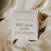 Sweet Water Decor Best Mom Ever 11oz Ribbed Candle with Gift Box - 4 of 4