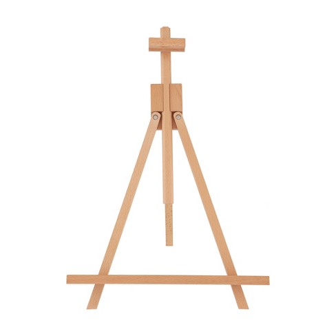 Creative Mark Thrifty Wood Tripod Display Easel Stand for Painting