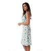 Just Love Womens Nightgown Sleep Dress 6700-10246-WHT-1X - 2 of 3