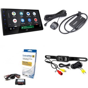 JVC KW-M595BT - 6.8" WSVGA 1DIN Short DMR, CP/AA, iData, SXM, 1Cam, 2.5V Receiver, SWI-CP2 Universal Analog/CAN-Bus Steering Wheel Control Interfac... - 1 of 4