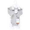 Hudson Baby Girls Thermal Preemie Layette Set 4pc Long Sleeve Outfit, Snowflake, Preemie - 2 of 4