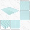 REGALWOVEN Easy Clean Kitchen Mat for Kitchen Counter, Heat Resistant Silicone Dish Drying Mat with Concave and Convex Design 1 Pc - 4 of 4