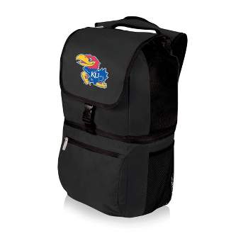NCAA Kansas Jayhawks Zuma Backpack Cooler - Black