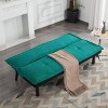 Aukfa 64.6" Futon Sofa Bed Convertible Sleeper, 5-Position Adjustable Backrest, Twin Size, Space-Saving Design for Home/Office/Guest Room - 2 of 4