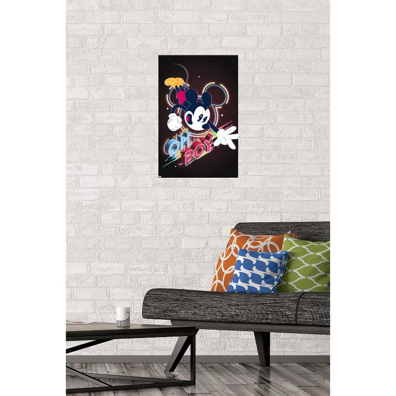 Trends International Disney Mickey Mouse - Oh Boy Unframed Wall Poster Prints, 2 of 7