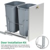 Garbage Waste Recyling Bin with Full Extension Slides - 4 of 4