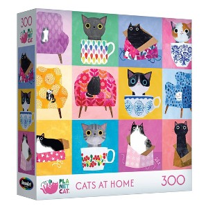 RoseArt Planet Cat 300pc - Cats At Home Jigsaw Puzzle : Target