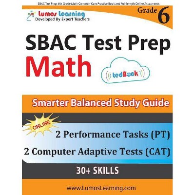 SBAC Test Prep - by  Lumos Learning (Paperback)