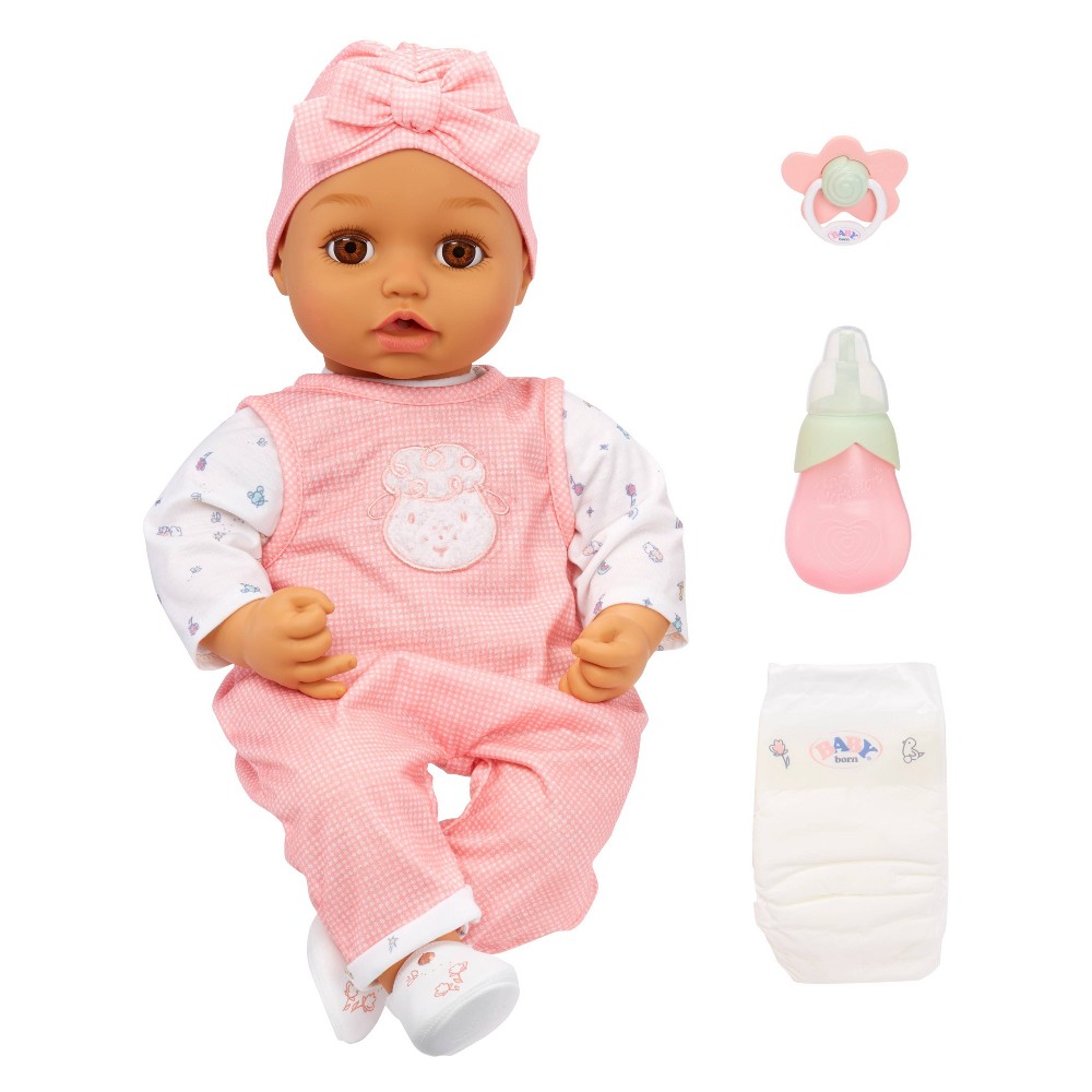 Photos - Doll Zapf BABY Born My Real Baby  Ava - Light Brown Eyes 