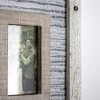 32" x 12" Rustic Wood and Metal Hanging 5 Picture Photo Frame Wall Accent - American Art Decor: Collage Display, Keyhole Mount - 4 of 4