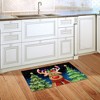Briarwood Lane Christmas Doormat 30x18 Indoor Outdoor Festive Reindeer For Christmas Doormat - 4 of 4