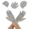 Unique Bargains Women's Leopard Sunblock Mittens 1 Pair - 2 of 4