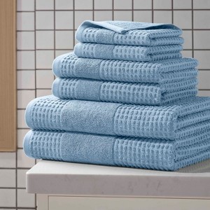 Martex Expression Air Sculpted 6-Piece Towel Set - 1 of 4