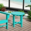 WestinTrends 3 Piece Outdoor Porch Rocking Chairs with Round Side Table Set - 4 of 4