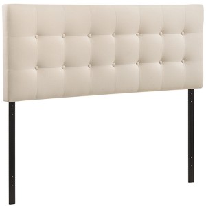 Emily Upholstered Fabric Headboard - Modway - 1 of 4