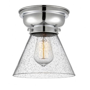 Cone - 1 Light Flush Mount In Industrial Style-7.4 Inches Tall and 7.75 Inches Wide - 1 of 1
