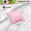 Unique Bargains Jewelry Storage Display PU Leather Watch Bracelet Pillows 3.5"x3.1" 12 Pcs - 2 of 4