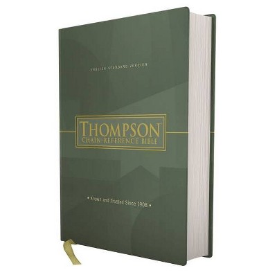 Esv, Thompson Chain-Reference Bible, Hardcover, Red Letter - by  Zondervan