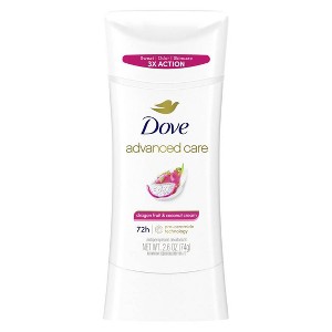 Dove Beauty Advanced Care Antiperspirant Deodorant Stick - Dragon Fruit and Coconut Cream - 72-Hour - 2.6oz - 1 of 4