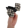 Unique Bargains Women's Fashionable Plaid Hair Clips 1 Pc - 4 of 4