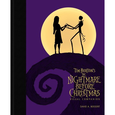 Tim Burton&#39;s the Nightmare Before Christmas Visual Companion (Commemorating 30 Y Ears) - (Disney Editions Deluxe) by  David A Bossert (Hardcover)