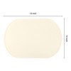 REGALWOVEN Silicone Heat Resistant Washable Non-Slip Table Mat 15" x 10" 6 Pcs - 4 of 4